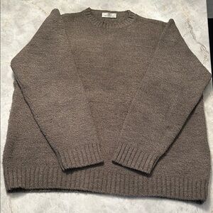 Valentino Men's Soft Brown Crewneck Sweater